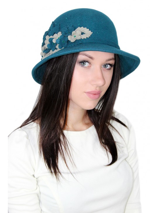 Шляпа "Кортни", для женщин, с полями